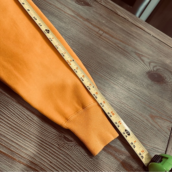 VINTAGE UNIVERSITY OF MICHIGAN GOLD HOODED SWEATSHIRT WOLVERINES COLLEGE 1980s - Picture 12 of 15